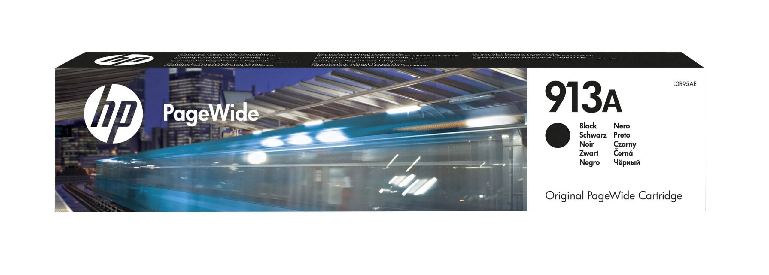 HP 913A Black Original PageWide Cartridge blækpatron 1 stk Standard udbytte