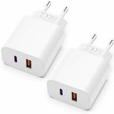 Handy Aufladeadapter USB & USB-C 30W ohne Kabel