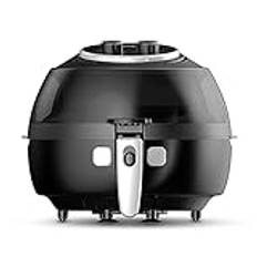 Air Fryer Ugn 5L Oljefri Fri Air Fryer recept Hot Air Fryer med Break-Point Memory Timer och Temp Control Avtagbar Non-Stick vision Beauty Comes