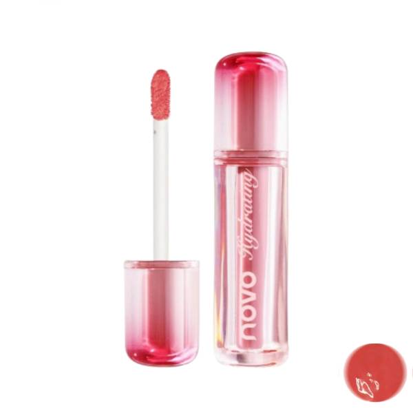 NOVO - Zero Sensitivity Mirror Hydrating Lip Gloss - 2g - 02 Red Tea Rose