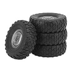 4st 5mm Hex RC Bergsklättring Däck Super Grip Gummi Fjärrkontroll Off Road Bildäck för WPL