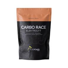 PurePower Carbo Race Elektrolyt energipulver fersken 1 kg