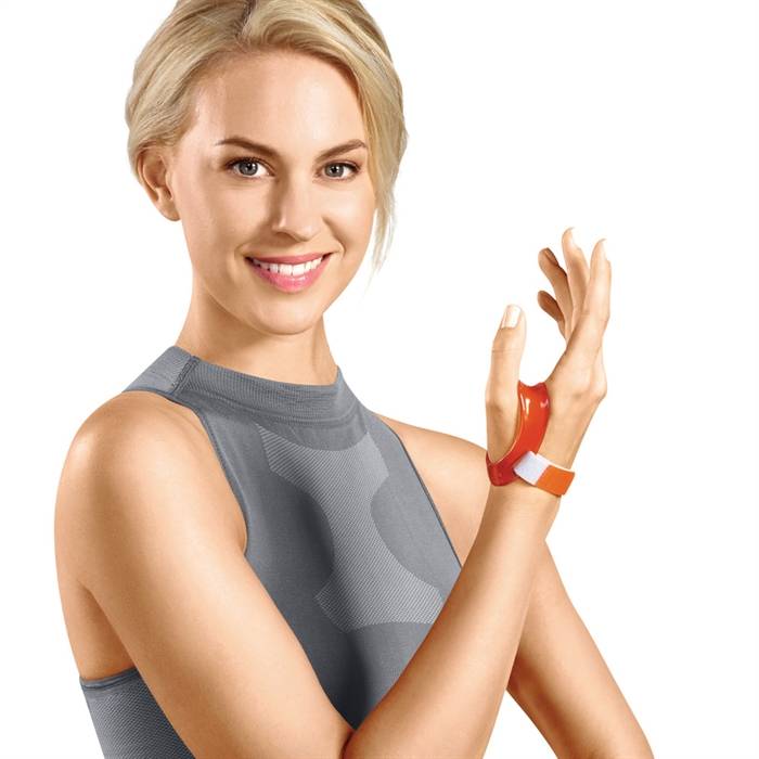 Sporlastic Rhizo-Ring, venstre, str. L, beige.