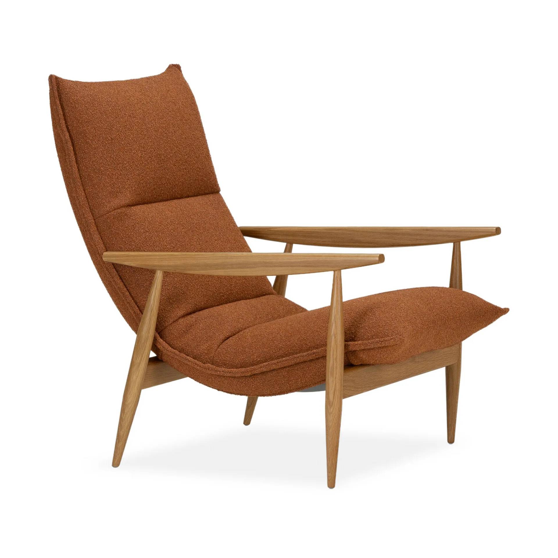 Adea Tao fåtölj Orsetto 0724 orange-natural ek