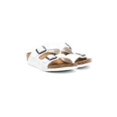 Birkenstock Kids - Arizona sandaler - barn - läder/gummi/Tyg - 29 - Vit