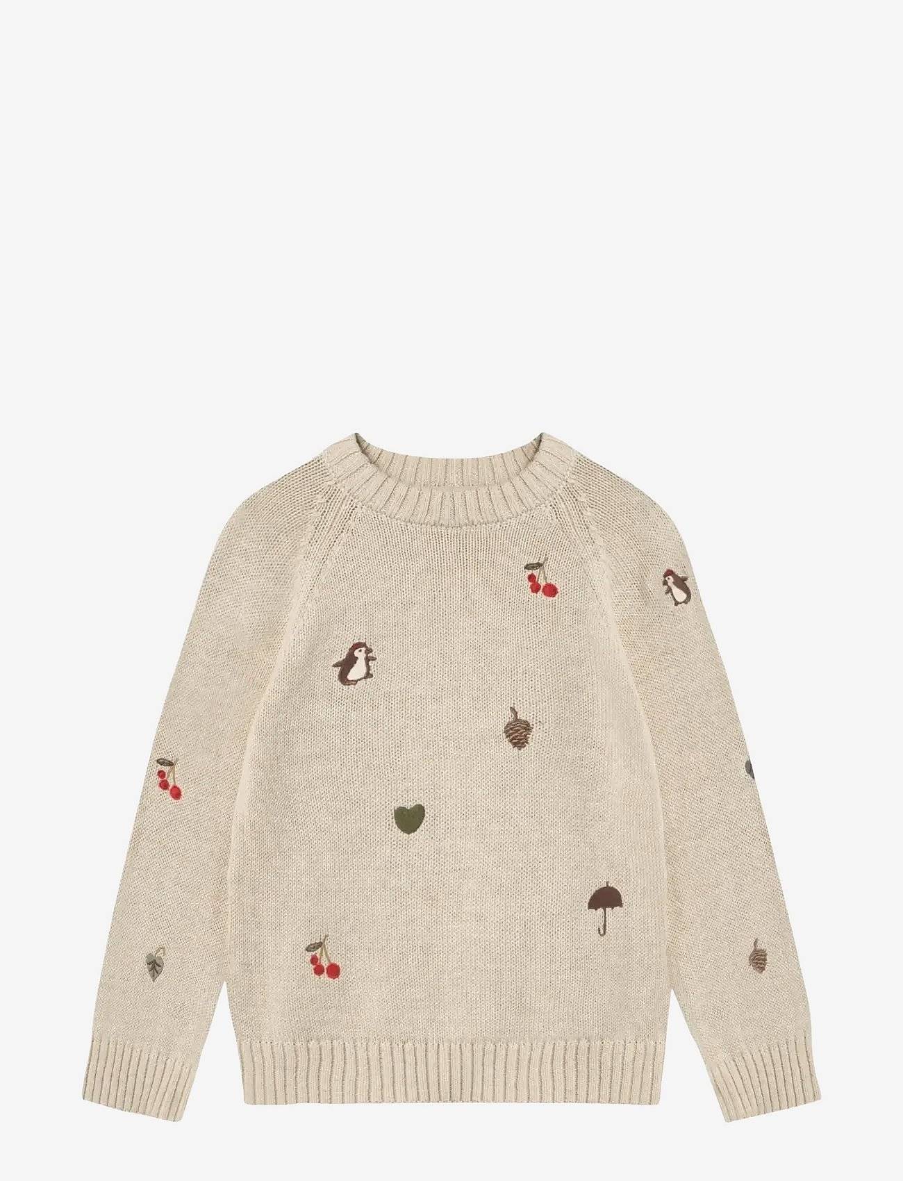 Fliink Nova Icon Pullover - Beige - 6-7Y(120 cm)