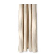 Chambray Shower Curtain - Sand/Off-white
