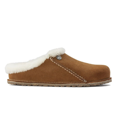 Birkenstock Zermatt Premium Suede Leather Hjemmesko, Mink - 35