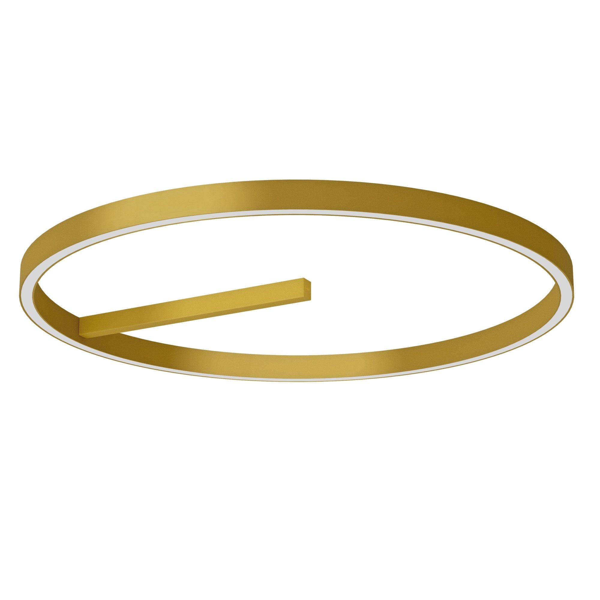 Zirkol Taklampa Matt Guld Ø100 3000K