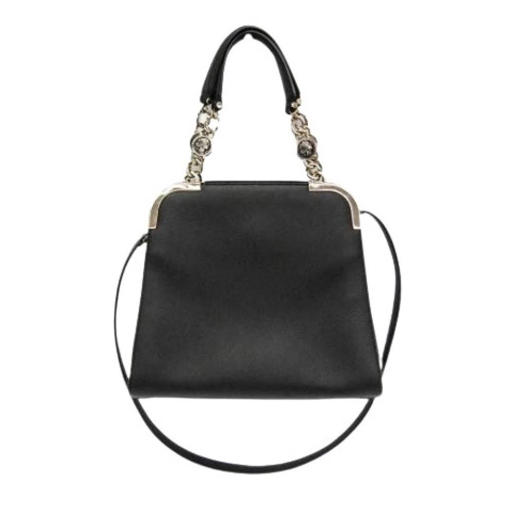 Bvlgari Vintage Pre-owned Monete Håndtaske - Vintage - Dame - Sort - ONE SIZE - Uld