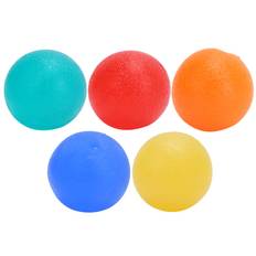 5pcs Round Hand Exercise Balls Comfortable Massage Finger Fitness Training Ball