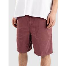 Carhartt WIP Flint Shorts - S - dusky pink/garment dyed