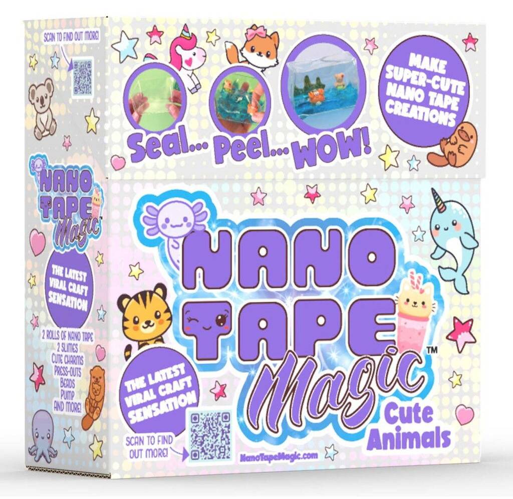 Nano Tape Magic Classic Søde Dyr Legesæt - 6+år