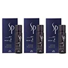 3-pack Wella Professionals SP Just Män Gradual Tone Pigment Mousse svart 60 + 30 ml