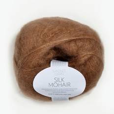 Sandnes - Silk Mohair Fv. 2543 Brunt Sukker