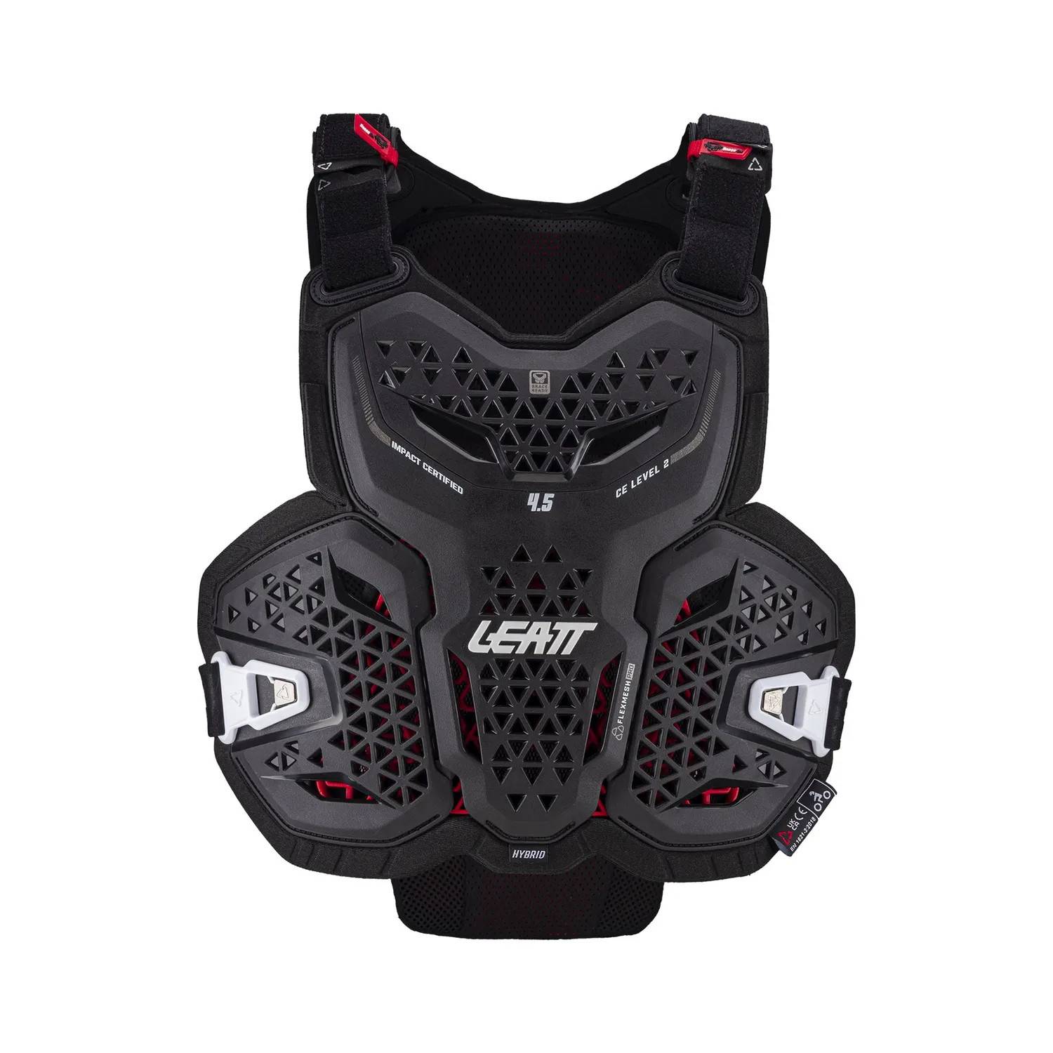 Leatt Bröstpansar 4.5 Hybrid Svart