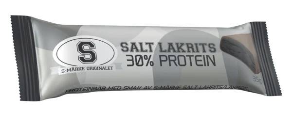 S-Märke Proteinbar Salt Lakrits 35g