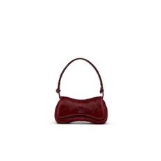 Diesel - Pochette en cuir poilu coloré - Sacs pochette - Femme - Rouge