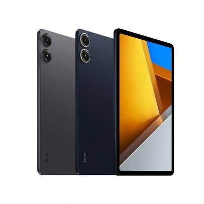 Xiaomi POCO Pad Surfplatta 8 GB + 256 GB Global Version Xiaomi HyperOS 12,1-tums 120Hz LCD-skärm, Snapdragon 7s Gen 2, 10000mAh batteri, 33W trådbunde - Grå