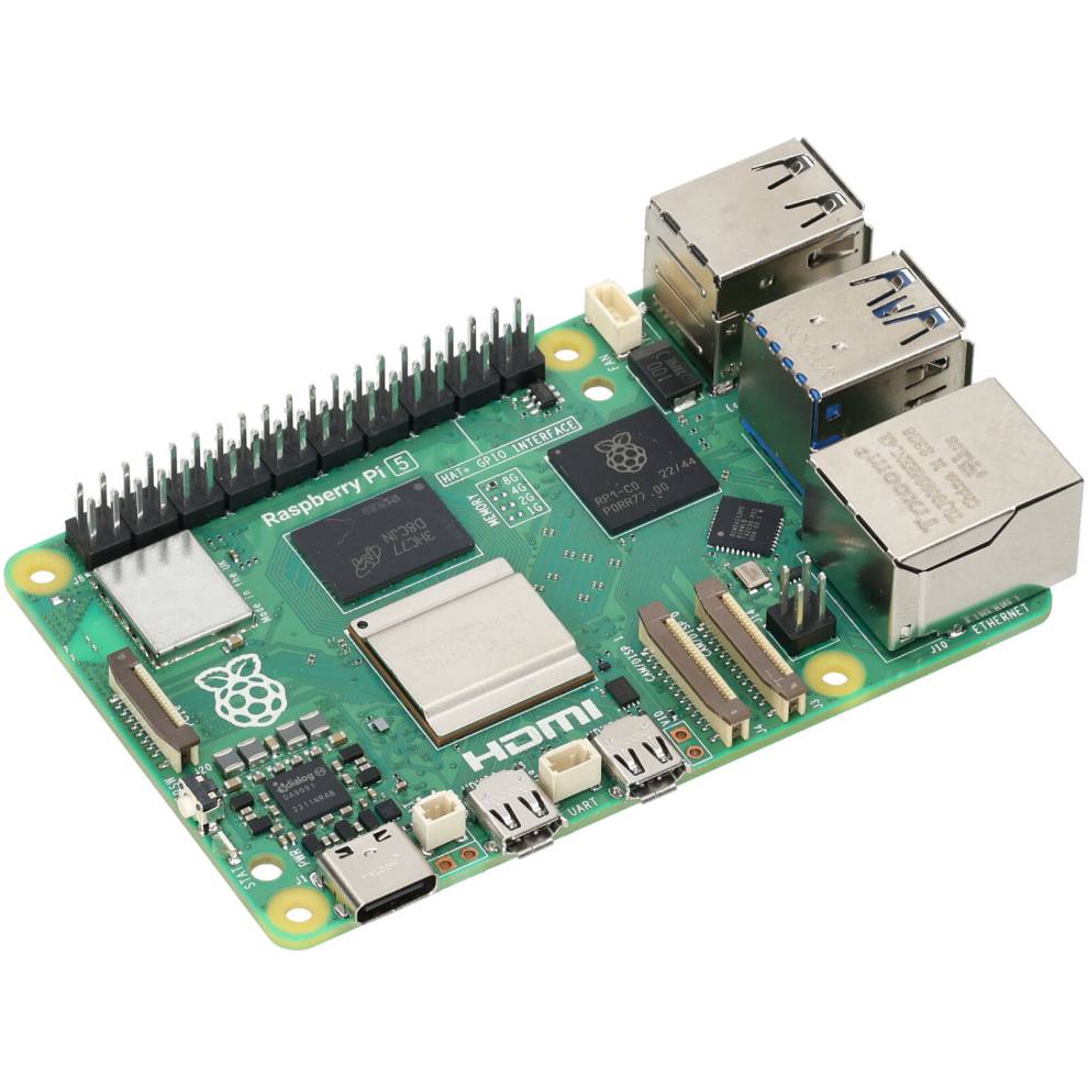 Raspberry Pi 5 - 8GB 5B Udviklingskort 2400MHz Arm Cortex-A76, SC1112