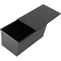 Brødform med låg Stål brød bageform kage toast Non-stick toast boks  (FMY)