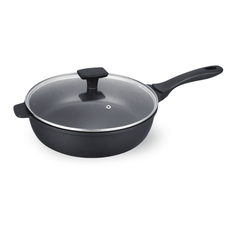 Traktörpanna 24cm med glaslock