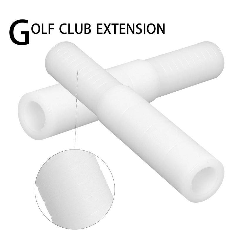10 st Golfskaft Ändförlängare Golfklubba Förlängning Förlängningsskaft Handtagsförlängare för Trä Putter Lätt att Installera