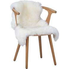 NATURES Collection UK Sheepskin. Premium Quality. Size: 90100 cm - 90-100 Skinnfällar Från Magasin - White (90-100 cm)