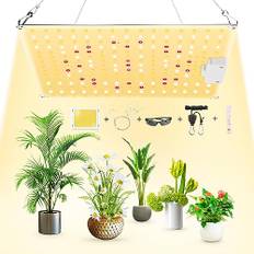 VAYALT LED växtlampa LED Grow Light lampa växtlampor fullt spektrum växtlampa Odlingslampor för hydroponik växtbelysning inomhusväxter växa blommor och grönsaker, Ekvivalent med 600W HPS