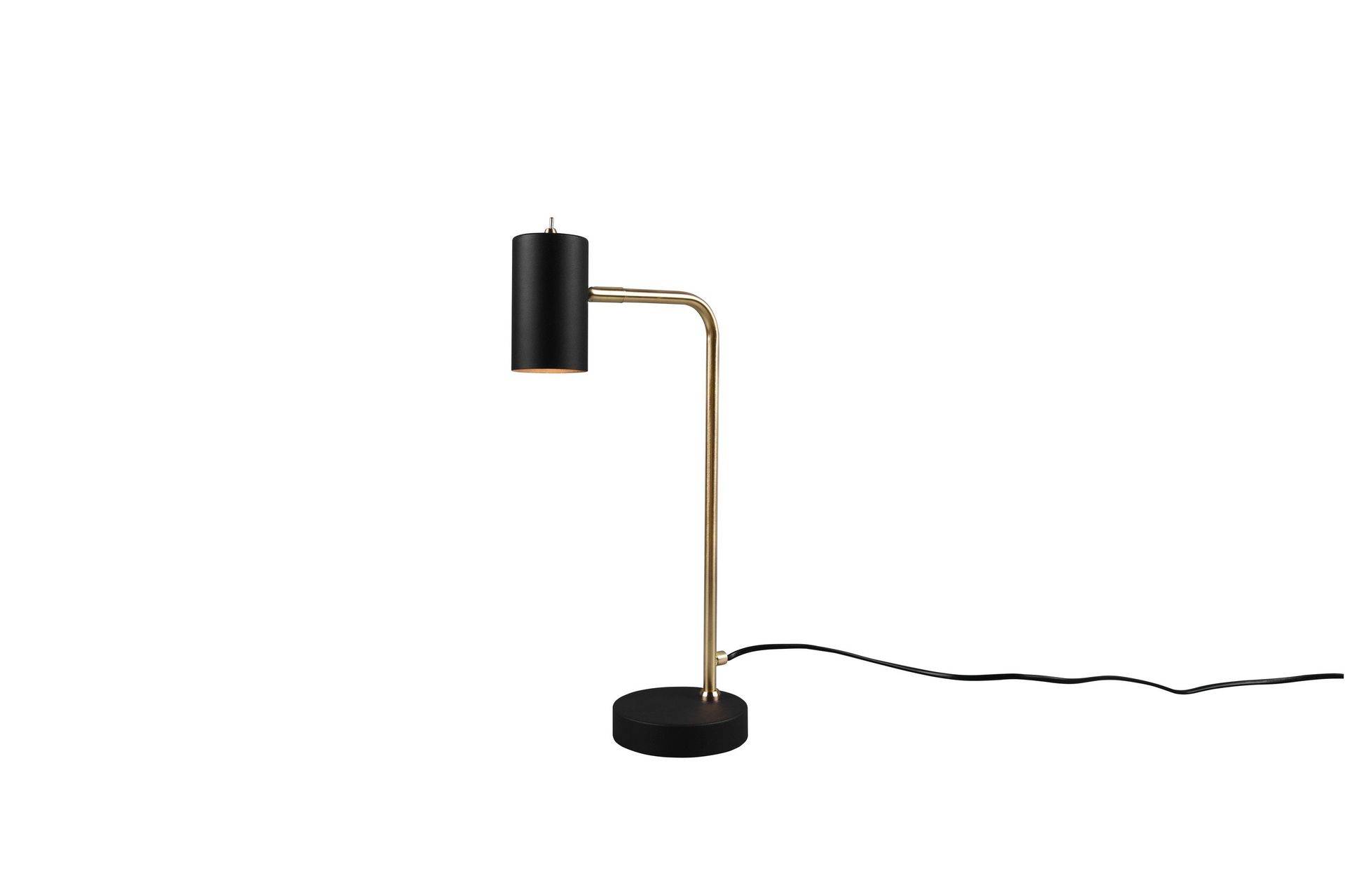 Trio Lighting Marley Bordslampa GU10 mattmässing/ mattsvart - Mässing/Matt svart Fönsterlampa på fot