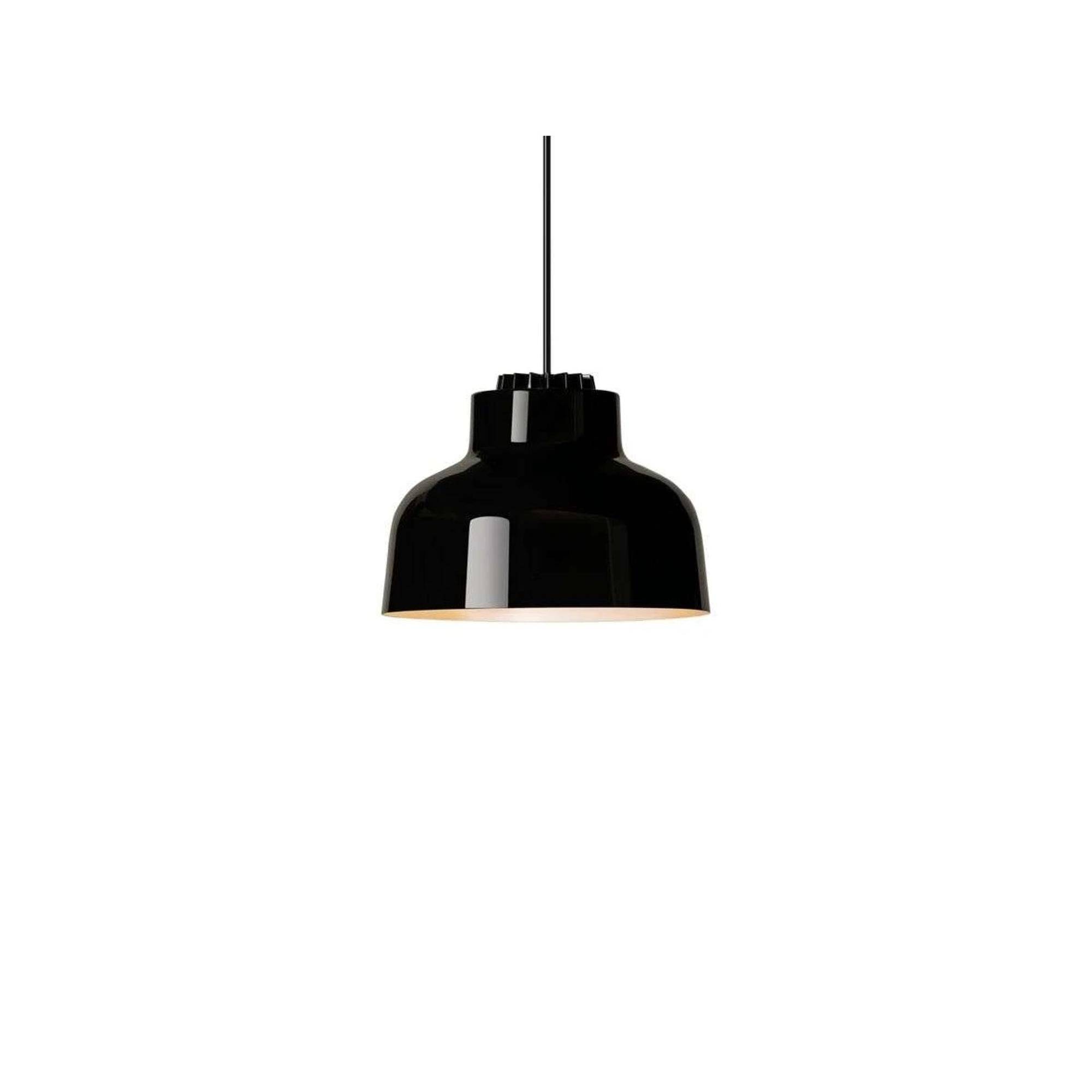 M64 Taklampa - Aluminium, blank djupsvart
