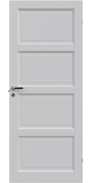 Innerdörr Leksand 4b 690x2090mm vändbar vitmålad, exkl karm (7x21)