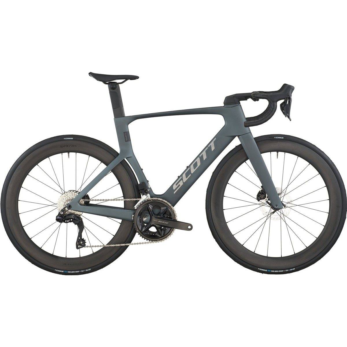 Aeroracer Scott Foil RC 20 Carbon Grey - Carbon Gray (L)