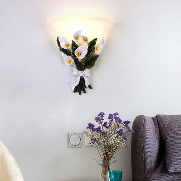 BloomLight - Botanisk Vägglampa med LED-belysning - 110V-120V