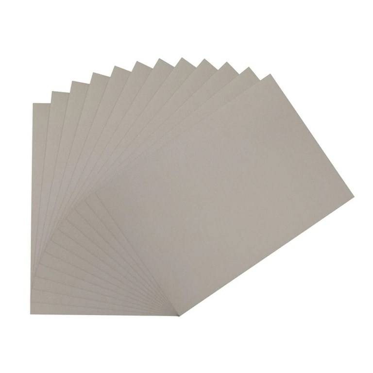 A4 - Pärlemorpapper - Silver - 12st