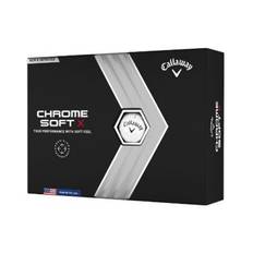 Callaway Chrome Soft X Golf Ball 2022 White