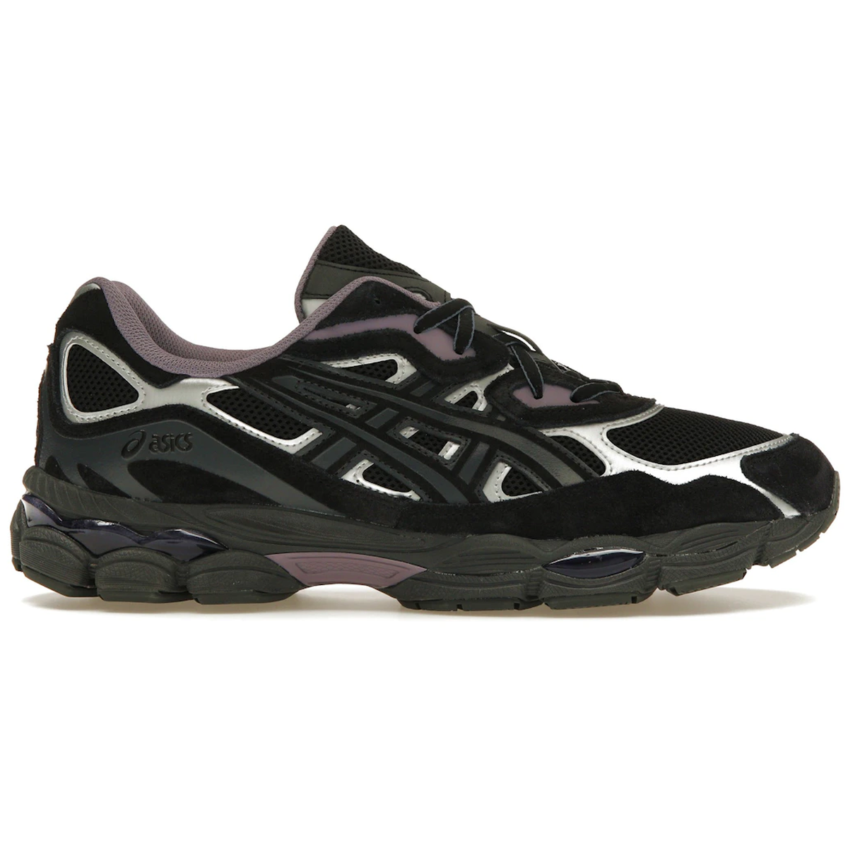 Asics Gel-NYC Black Purple Graphite Grey