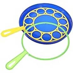 WOONEKY Big Bubble Wands Set För Barn Bubble För Småbarn Bubble Wands Set Med Bricka Bad Bubble För Barn Kit