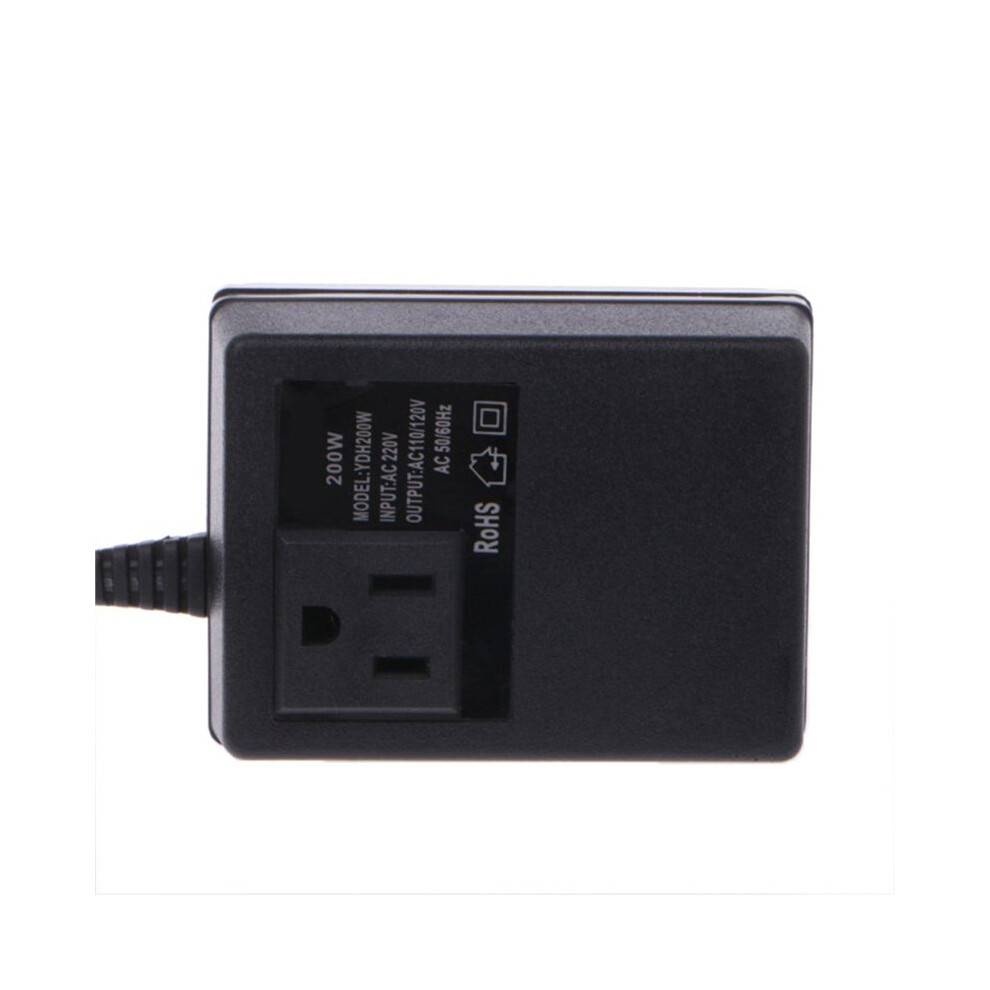 4X 200W AC 220V to 110V Reduce Transformer Convert Travel Power EU Plug Adapter