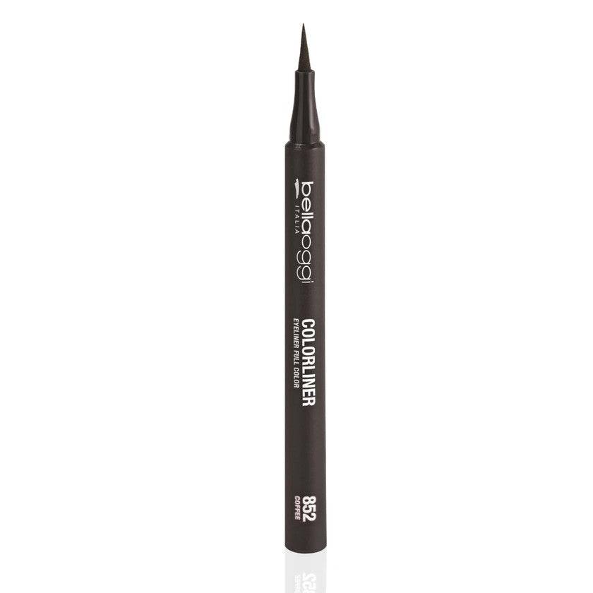 Bellaoggi Colorliner - Färgad Eyeliner med Matt Finish 852 - Coffee