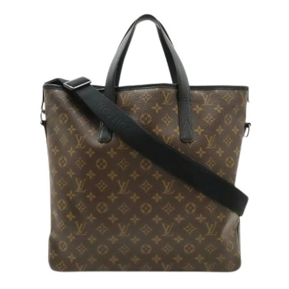 Louis Vuitton Vintage Pre-owned Monogram Shoulder Tote - Vintage - Herre - Brun - ONE SIZE - Uld