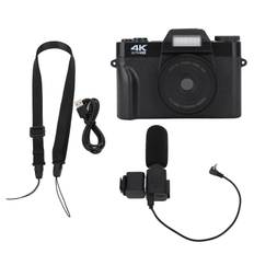 4K Digital Camera 16x Digital Zoom 48MP Vlogging Camera with 3.0 Inch IPS Screen for Photography