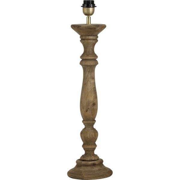 Lampfot Lodge, 38 cm, Aged brown - PR Home