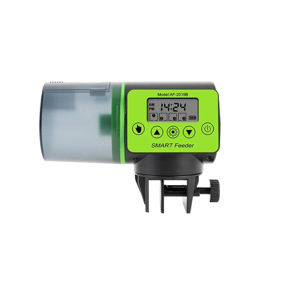 Large Capacity Intelligent Timed Automatic Fish Tank Feeder - Fish feeder / L