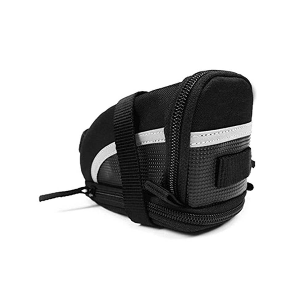 Bike Saddle Bag - Reflective, Waterproof Strap- Bag for Cycling , Bike Storage