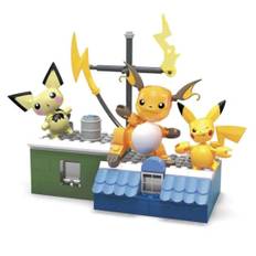 Mega Pokemon Pikachu Evolution Set Mega Bloks Pokemon Construx HKT23