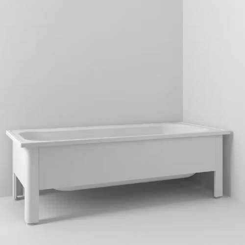 Badkar Svedbergs Emalj: Vit matt / 130 cm