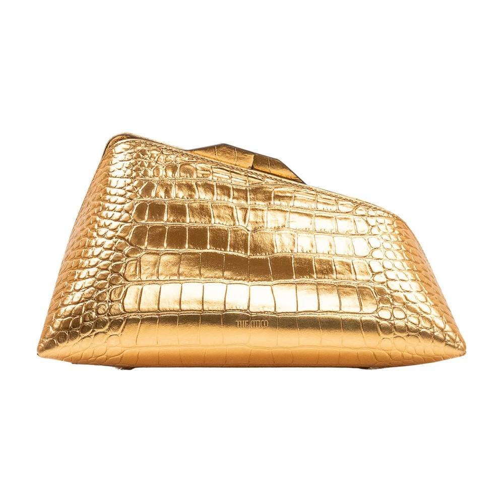 The Attico 8.30 PM Clutch - Tasker - Dame - Gul - ONE SIZE - Læder