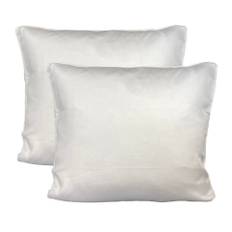 2 pak – 100 % lyocell bambus hovedpudebetræk | Hvid | 50 x 90 cm