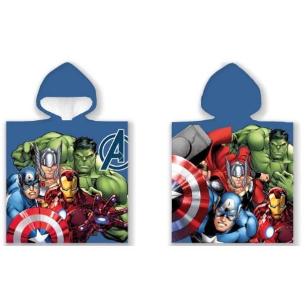 Avengers strandhandduk poncho 50x100 cm